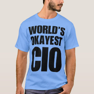 Camiseta Funny Worldampamp39s Os CIOs Mais Oportunos Oferta