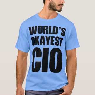 Camiseta Funny Worldampamp39s Os CIOs Mais Oportunos Oferta