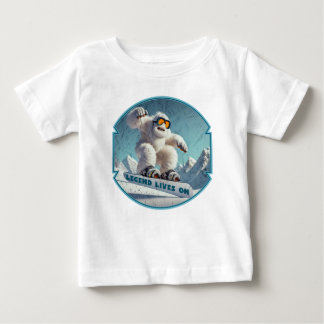 Camiseta Funny Yeti Legend Snowboard Winter Adventure