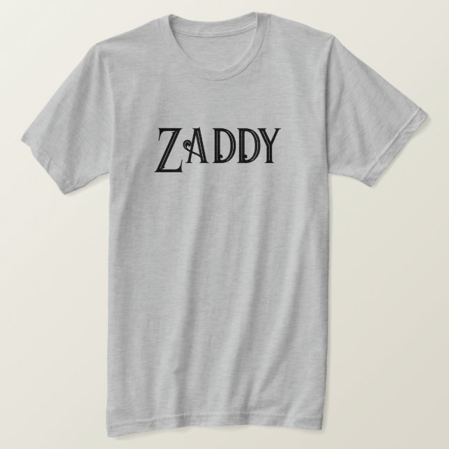 Camiseta Funny Zaddy (Frente do Design)