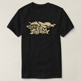 Camiseta Funny Zero Energy Cat Melting Illustration