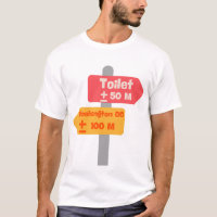 camiseta funy de sinalização rodoviária