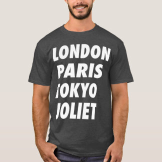 Camiseta Funy London Paris Tokyo Joliet Design