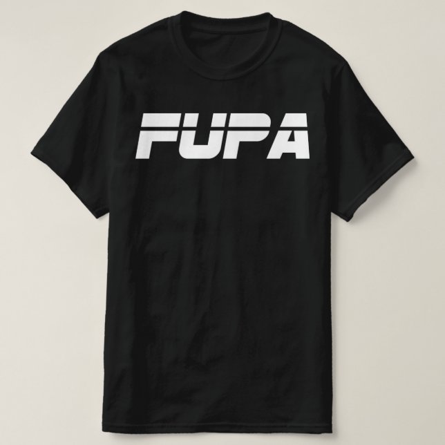 Camiseta FUPA (preto) (Frente do Design)