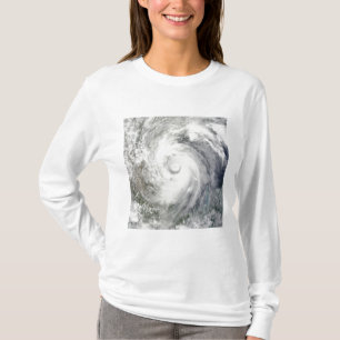 Camiseta Furacão Alex sobre o Golfo do México