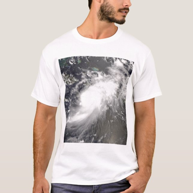 Camiseta Furacão Gustav sobre Hispaniola (Frente)