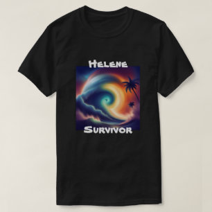 Camiseta Furacão Helene Survivent na Flórida