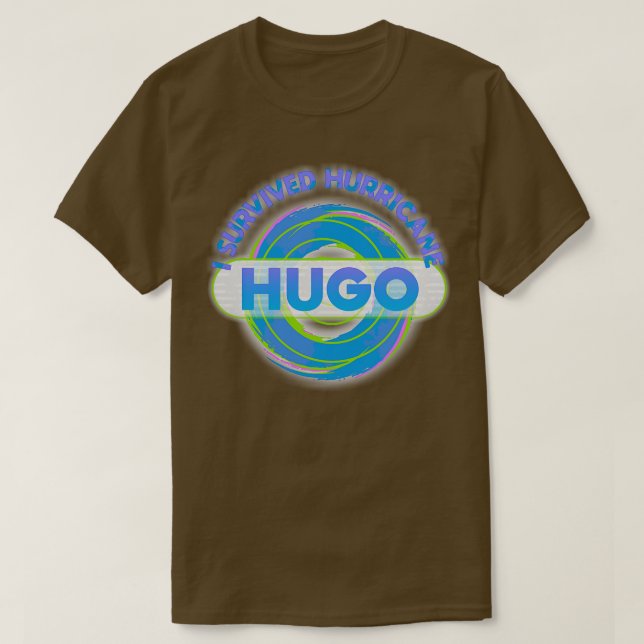 Camiseta Furacão Hugo (Frente do Design)