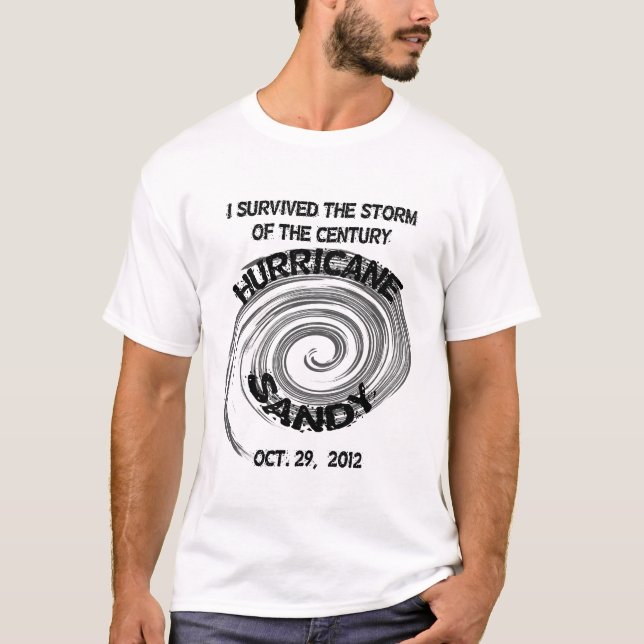 Camiseta Furacão Sandy (Frente)