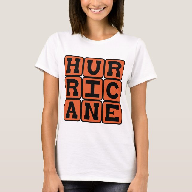 Camiseta Furacão, Tempestade no Oceano (Frente)