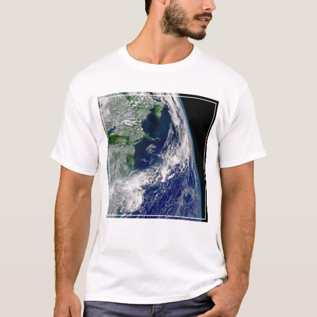 Camiseta Furacões Em Uma Terra Parcial. (Frente)