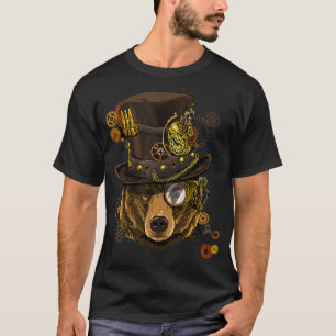 Camiseta Furador Steampunk Para Mulheres E Homens