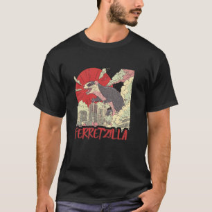 Camiseta Furão Kaiju ao Estilo Japonês