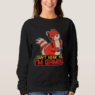 Camiseta Furão Não consigo ouvir você Estou jogando