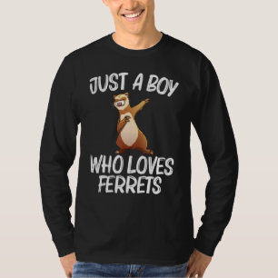 Camiseta Furão Para Meninos Furões Furões