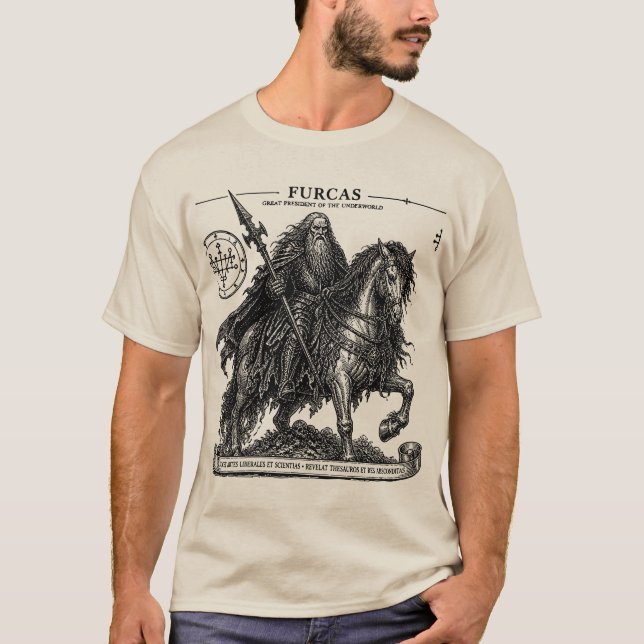 Camiseta Furcas, o Cavaleiro das Sombras (Frente)