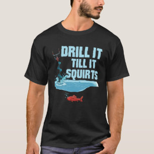 Camiseta Fure até espirrar Humor engraçado de pesca no gelo