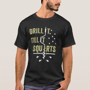 Camiseta Fure até espirrar Piada de Pesca de Gelo no Invern