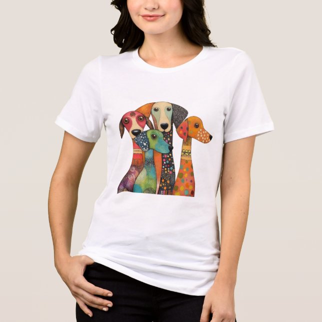 Camiseta FurFriends – Adorable Dog & Rabbit Women’s Tee (Frente)