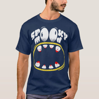 Camiseta Fúria Clássica de Fantasia de Halloween de Spooky