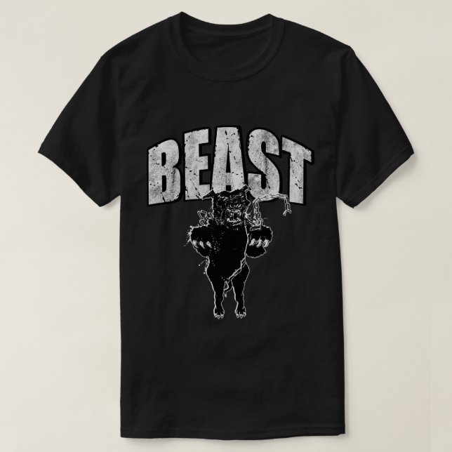 Camiseta Fúria da Besta  (Frente do Design)