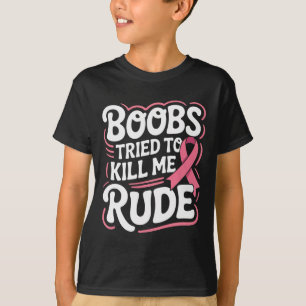 Camiseta Furioso Cancer Sobrevivente Rosa Friso M