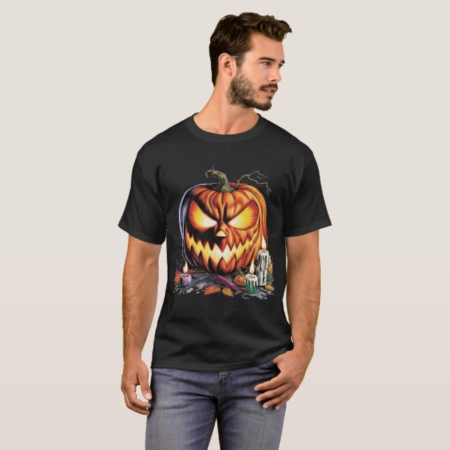 Camiseta Furious Jack Halloween (Frente Completa)