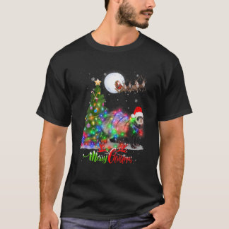Camiseta Furões Amante de os animais de Natal Merry Animal