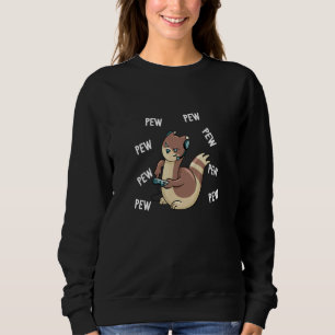 Camiseta Furões Joga Jogos Com Joystick Gamer Animais