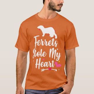 Camiseta Furões Roubaram Meu Amante de os animais De Dia de