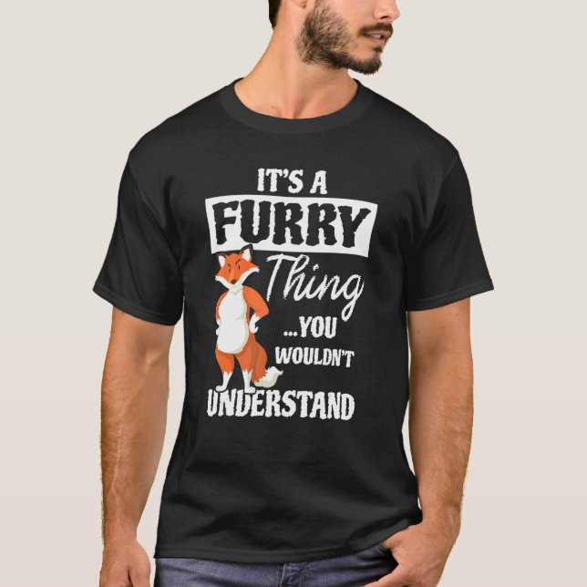 Camiseta Furries Fandom Cute Animal Cosplay Costume (Frente)