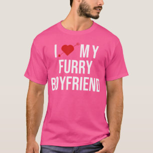 Camiseta Furries Namorado Peludo Cosplay de Fursuit