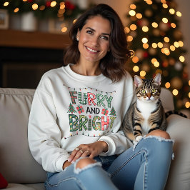 Camiseta Furry e Bright Holiday