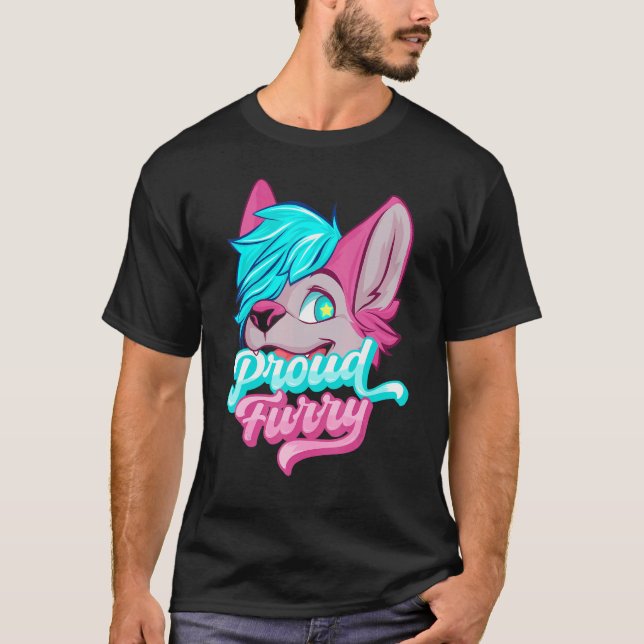 Camiseta Furry Fandom Cosplay Animal Furries Furry P (Frente)