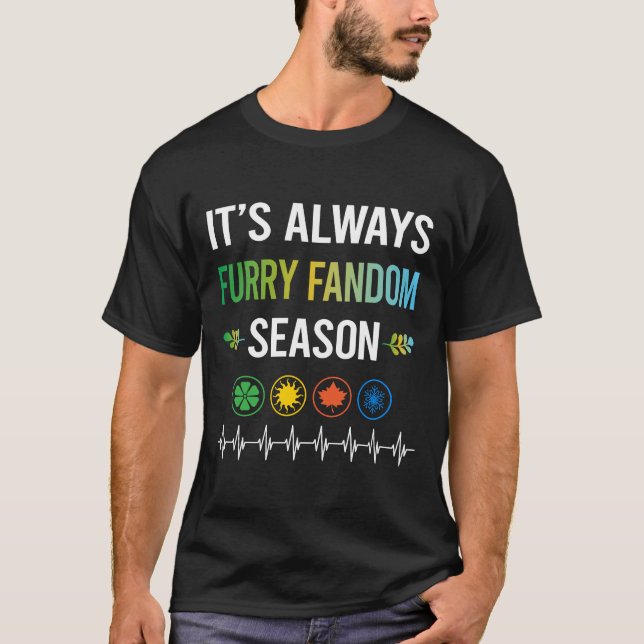 Camiseta Furry Fandom Furrie Fursona Furcase Anthro (Frente)