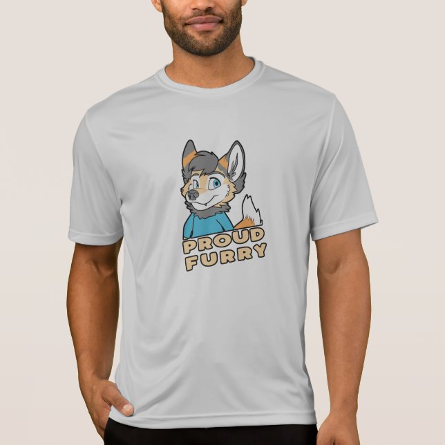 Camiseta Furry Fandom Furry Fandom Presente (Frente)