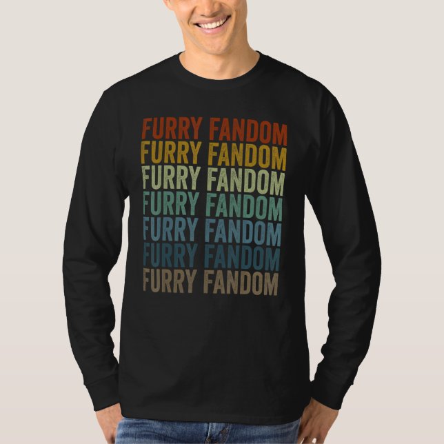 Camiseta Furry Fandom Fursona Fursuit (Frente)