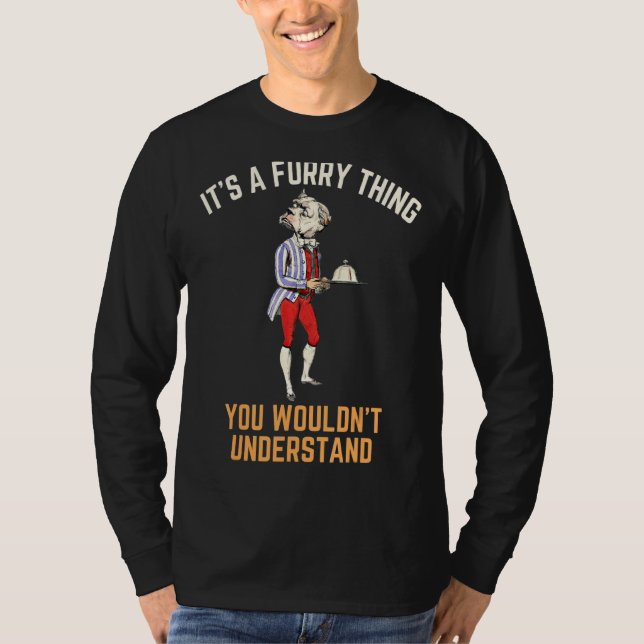 Camiseta Furry Fandom Pride Animal Furries Cosplay (Frente)