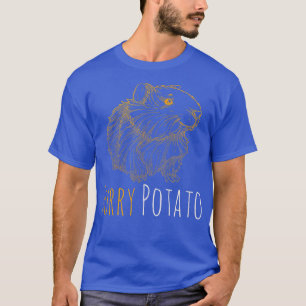 Camiseta Furry Potato Cavive Cavy Wheek Funny Guiné Pig Lo