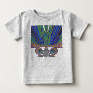 Camiseta Fusão Afro-Egípcia: Um Design de Caleidoscópio