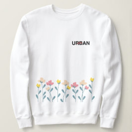 Camiseta Fusão de Flora e Design Urbana
