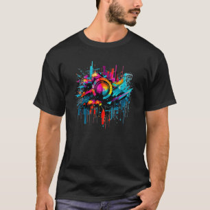 Camiseta Fusão de grafite Eleva seu estilo com o artigo urb