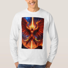 Camiseta Fusão do Céu e do Inferno: Tee Anjo do Diabo dos H