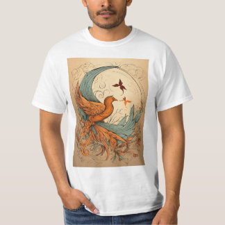 Camiseta "Fusão do Tecido: Vista a vibração"