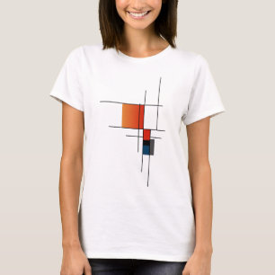 Camiseta Fusão Geométrica Minimalista Simples