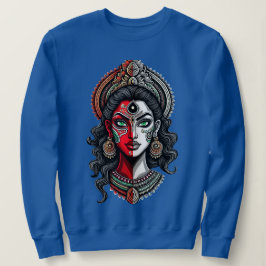 Camiseta Fusão Theyyam-Kathakali - Energia feminina redefin