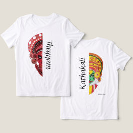 Camiseta Fusão Theyyam-Kathakali - Espírito Negrito de Kera