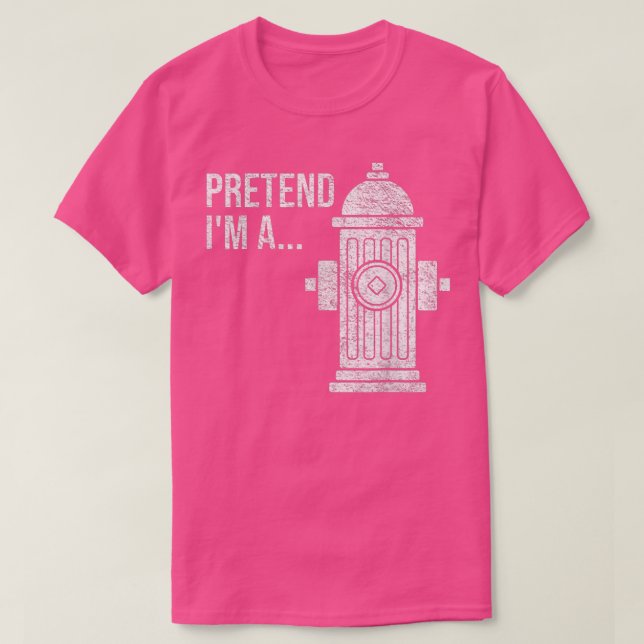 Camiseta Fusível de Halloween de Hydrant Foguete. Sou um Fo (Frente do Design)