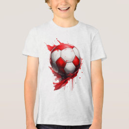 Camiseta Fußball in Österreichischen Flaggenfarben, name