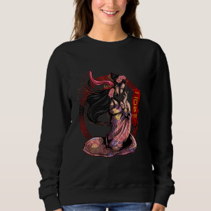 Camiseta Futakuchi Onna Monstro Yokai Mitologia Japonesa An